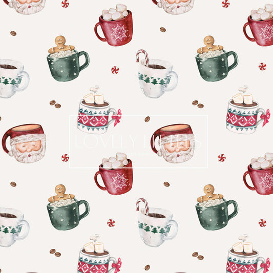 Christmas Coffee Adult Joggers